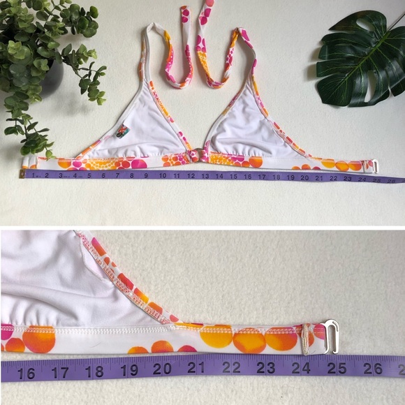 💜 3/$15 Roxy bikini top - size small - Picture 8 of 9